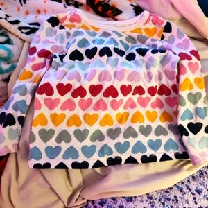 Garanimals long sleeve shirt, hearts, 12 month